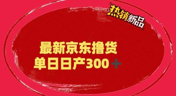 价值3980 京东撸货项目 号称日产300+的项目（详细揭秘教程）松鼠智库-松鼠智库